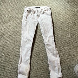 Levi white denim jeans